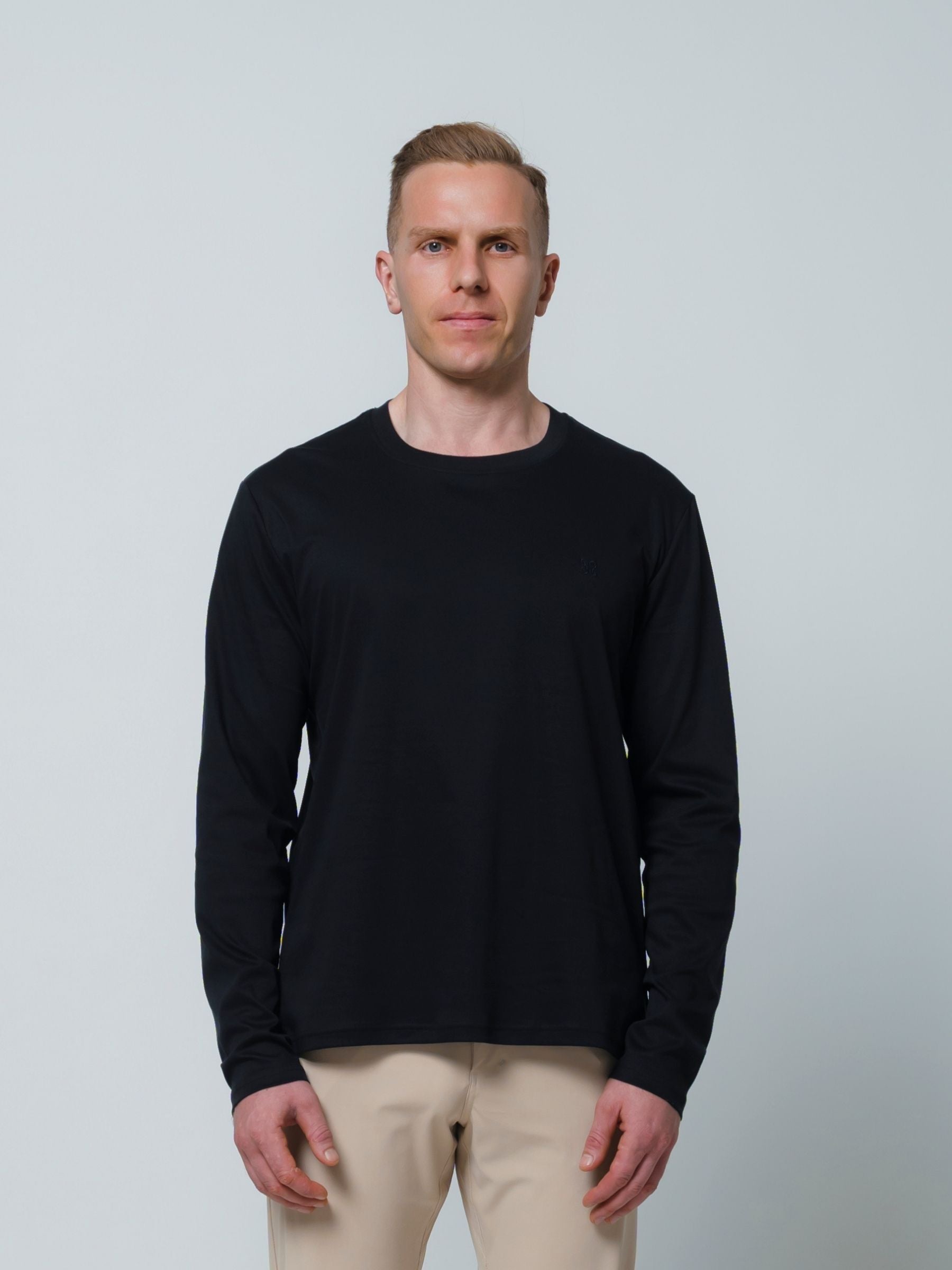 Butter Long Sleeve T \ Black