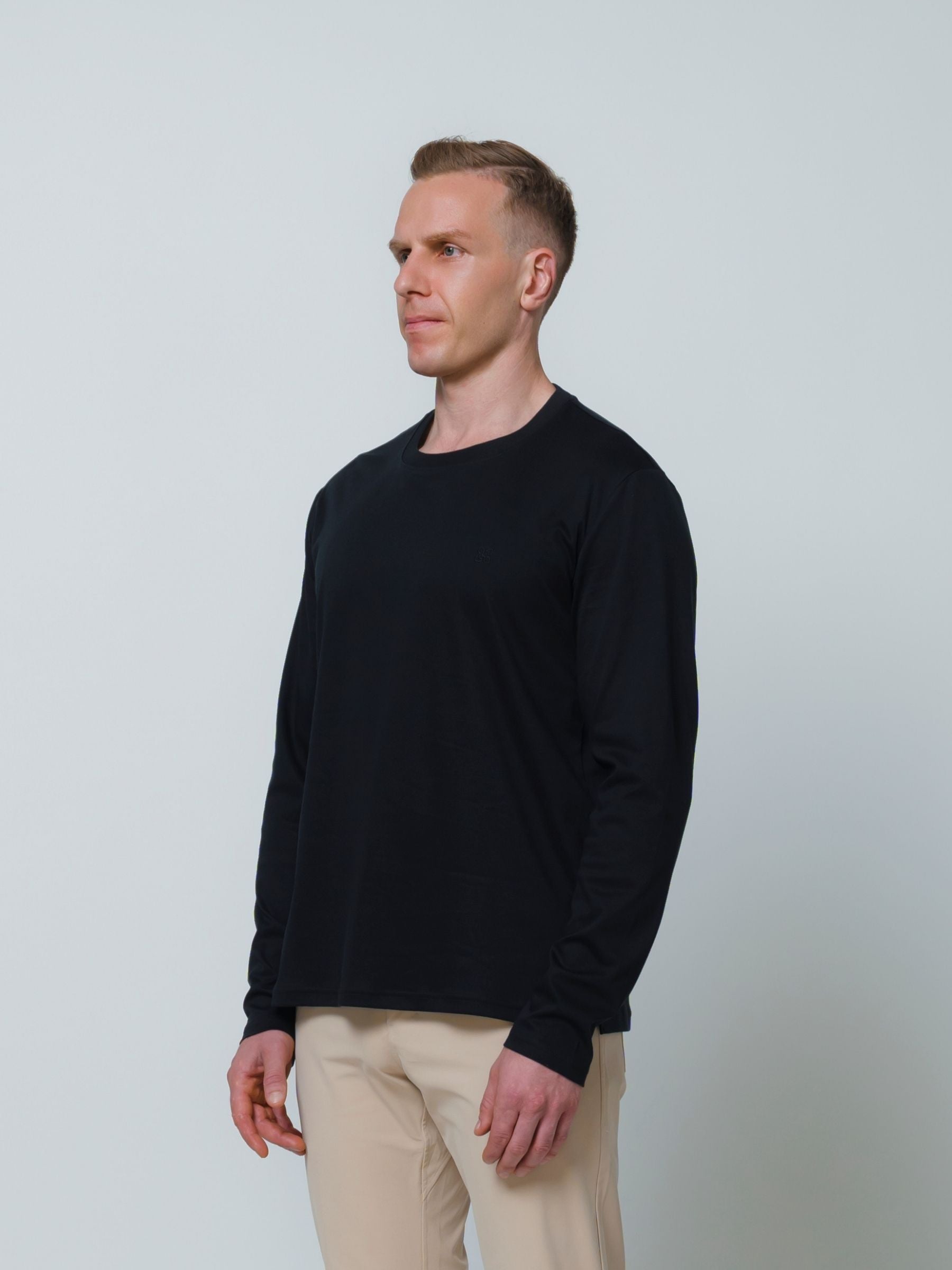 Butter Long Sleeve T \ Black