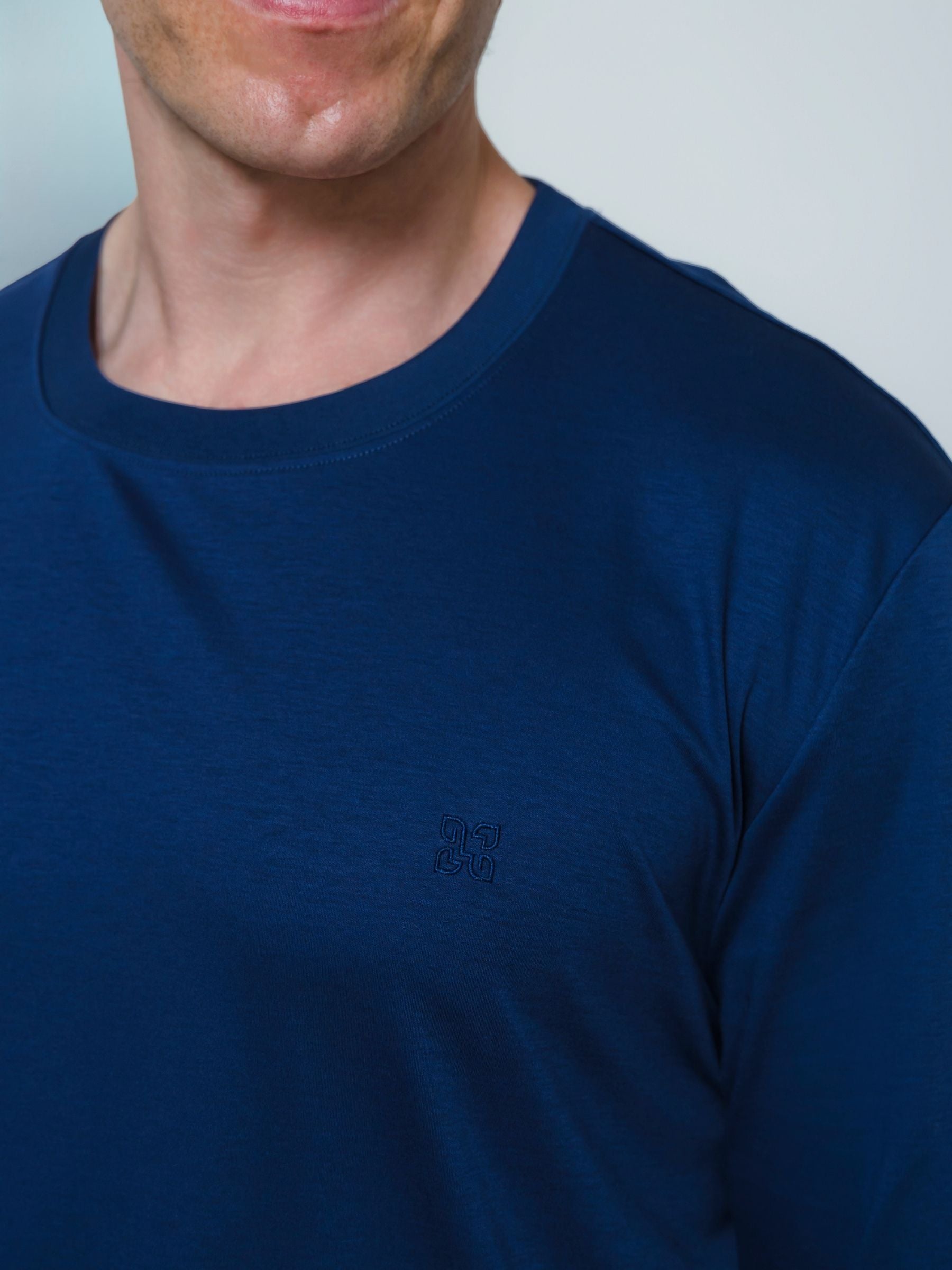 Butter Long Sleeve T \ Navy Blue