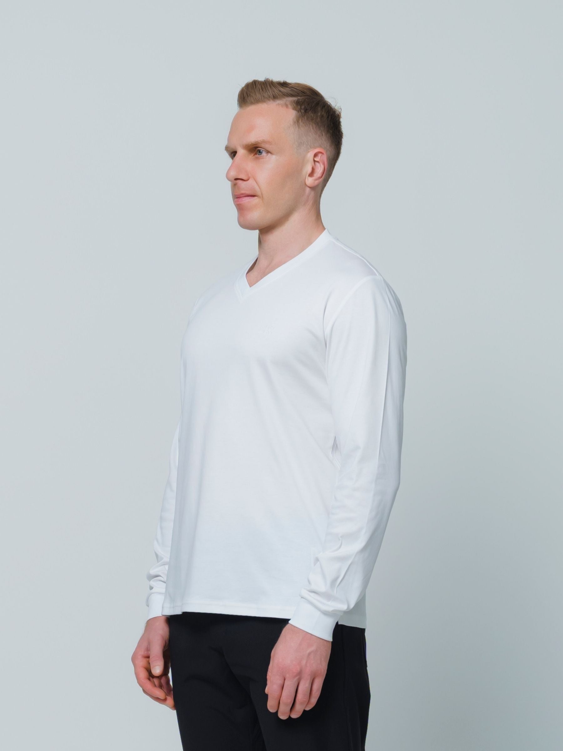 Butter Long Sleeve T \ White