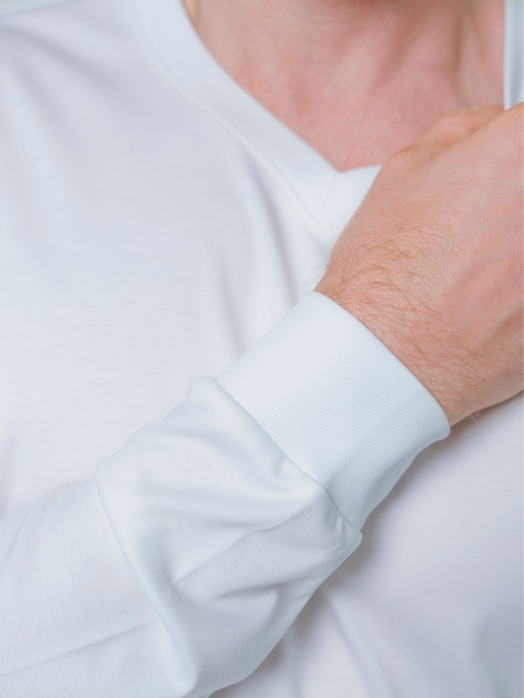 Butter Long Sleeve T \ White