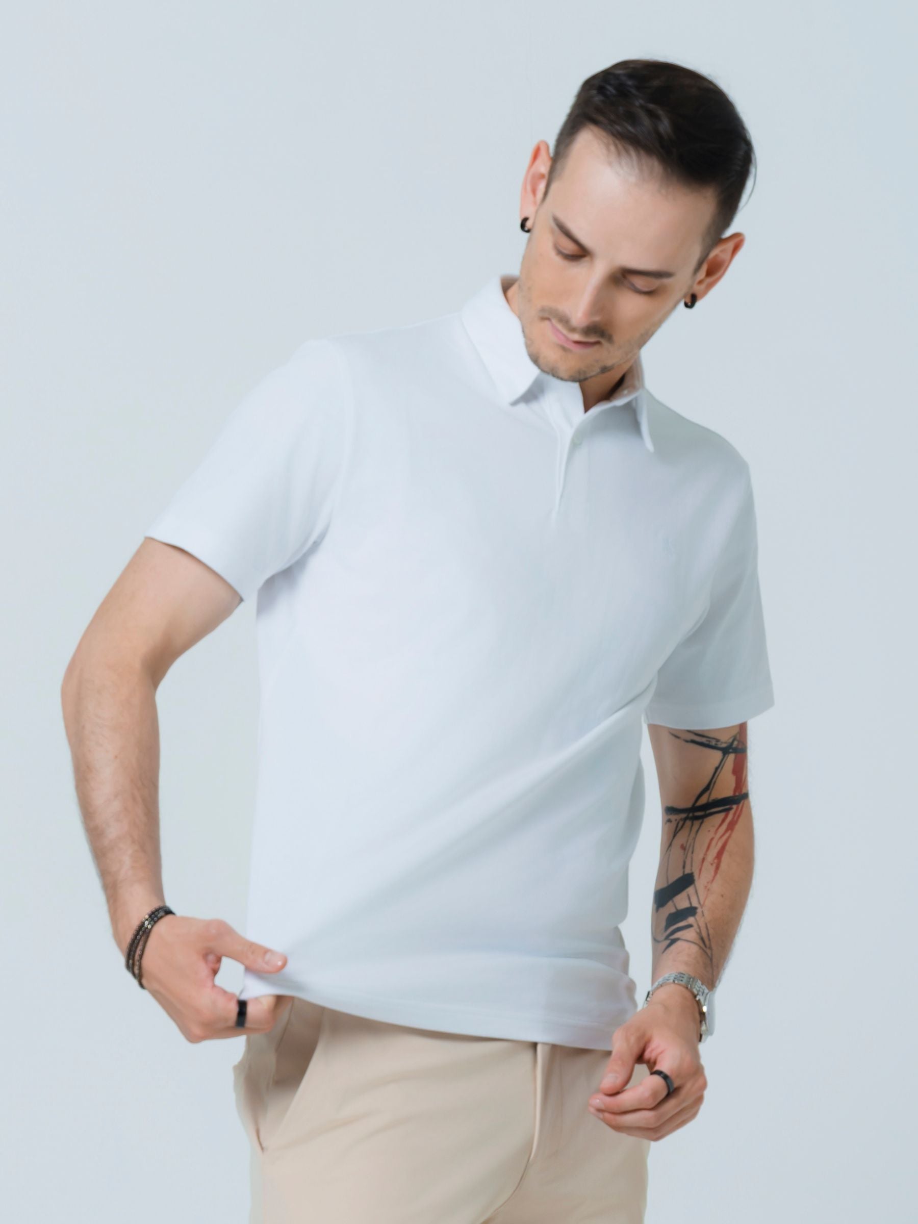 Butter Polo \ White