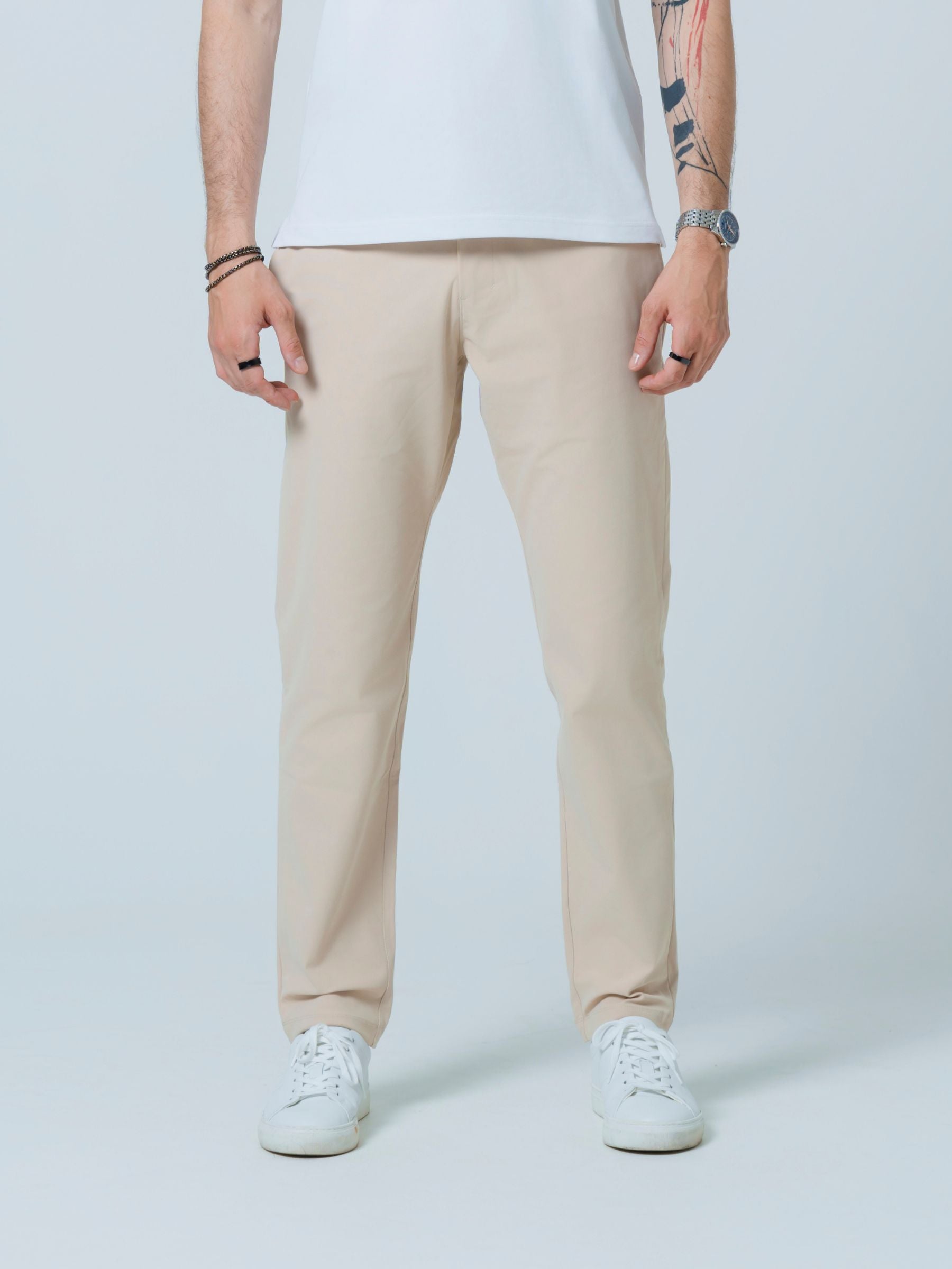 Versa Classic Fit Trouser \ Light Beige