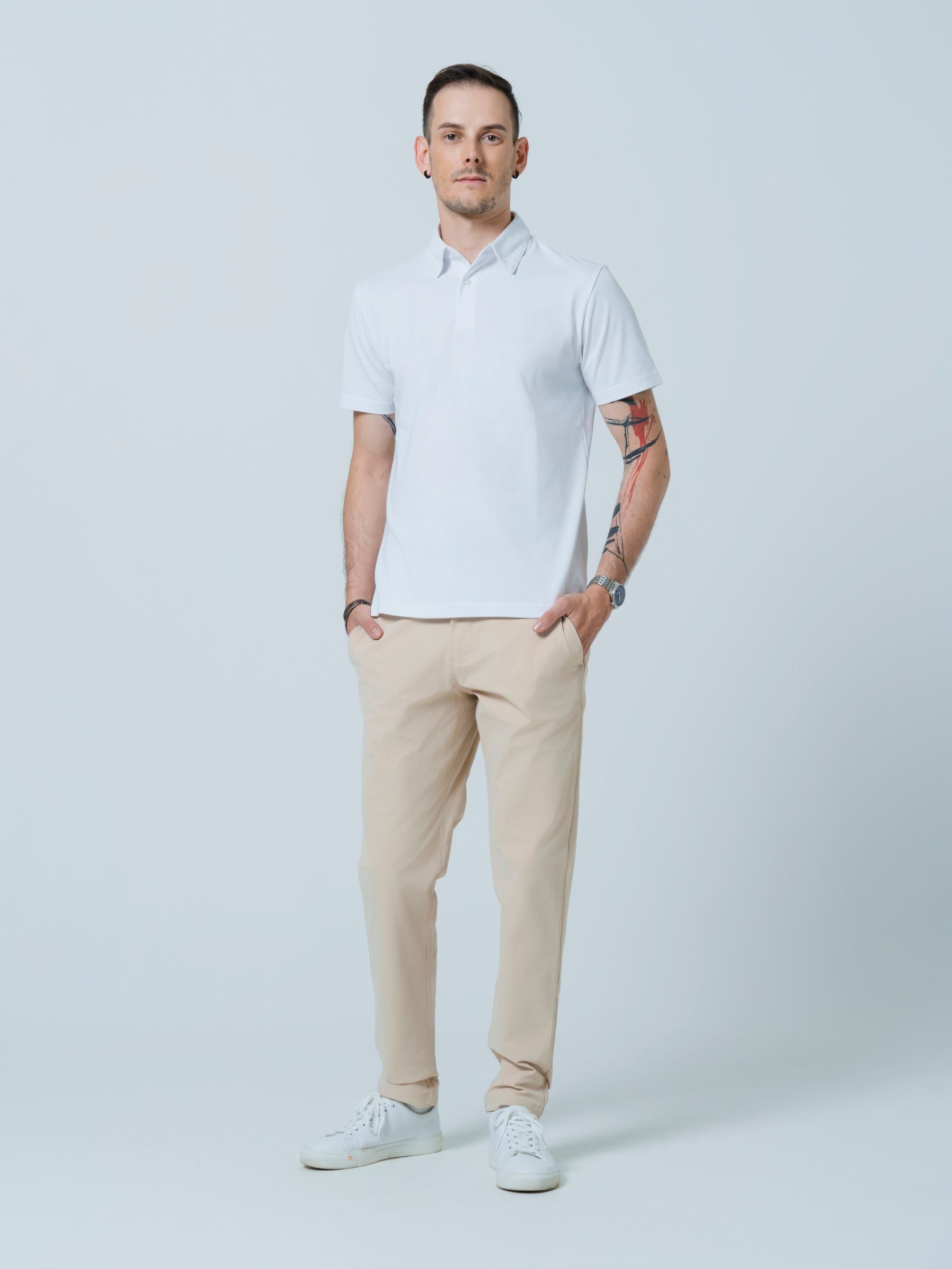 Versa Classic Fit Trouser \ Light Beige