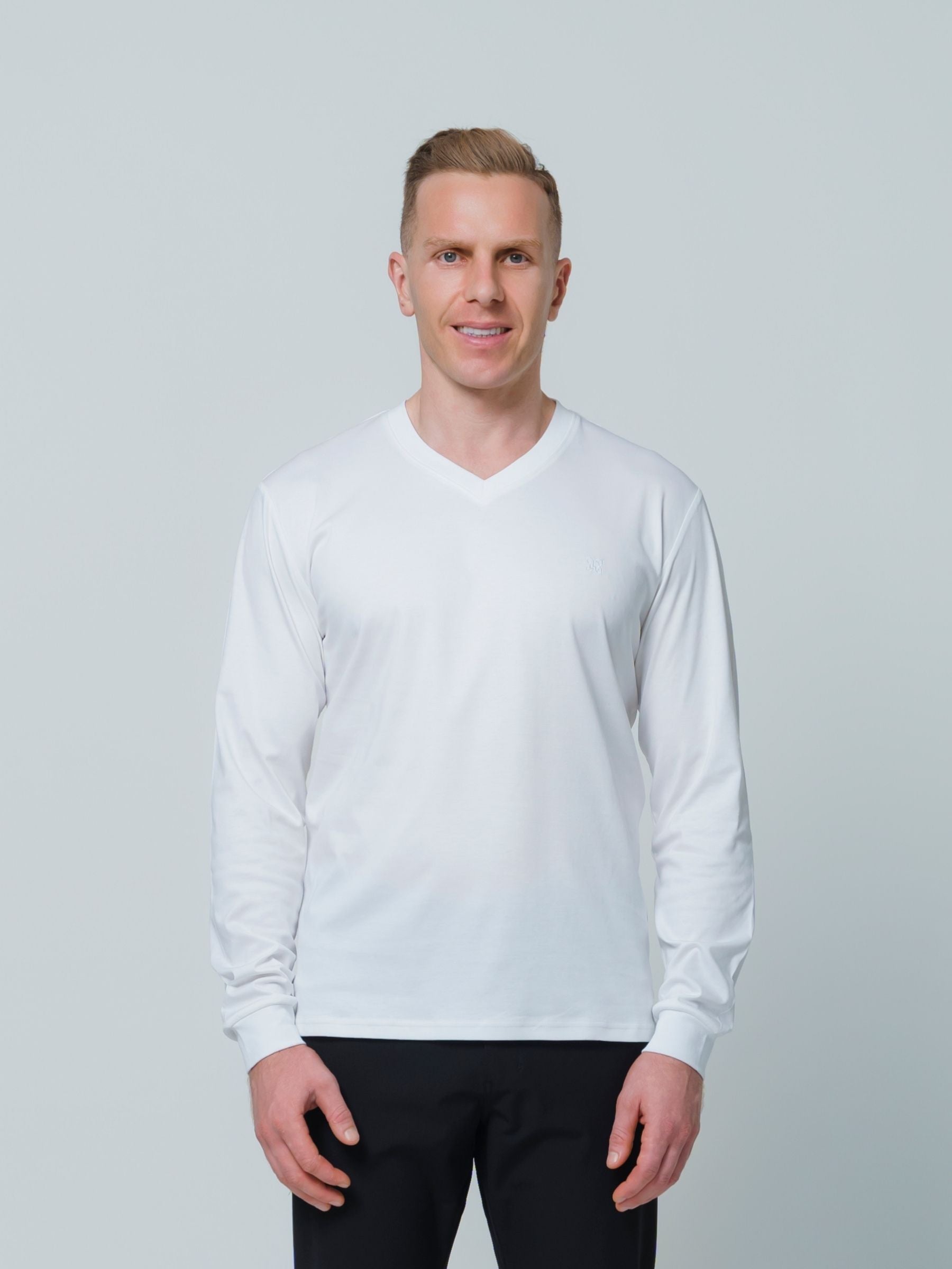 Butter Long Sleeve T \ White