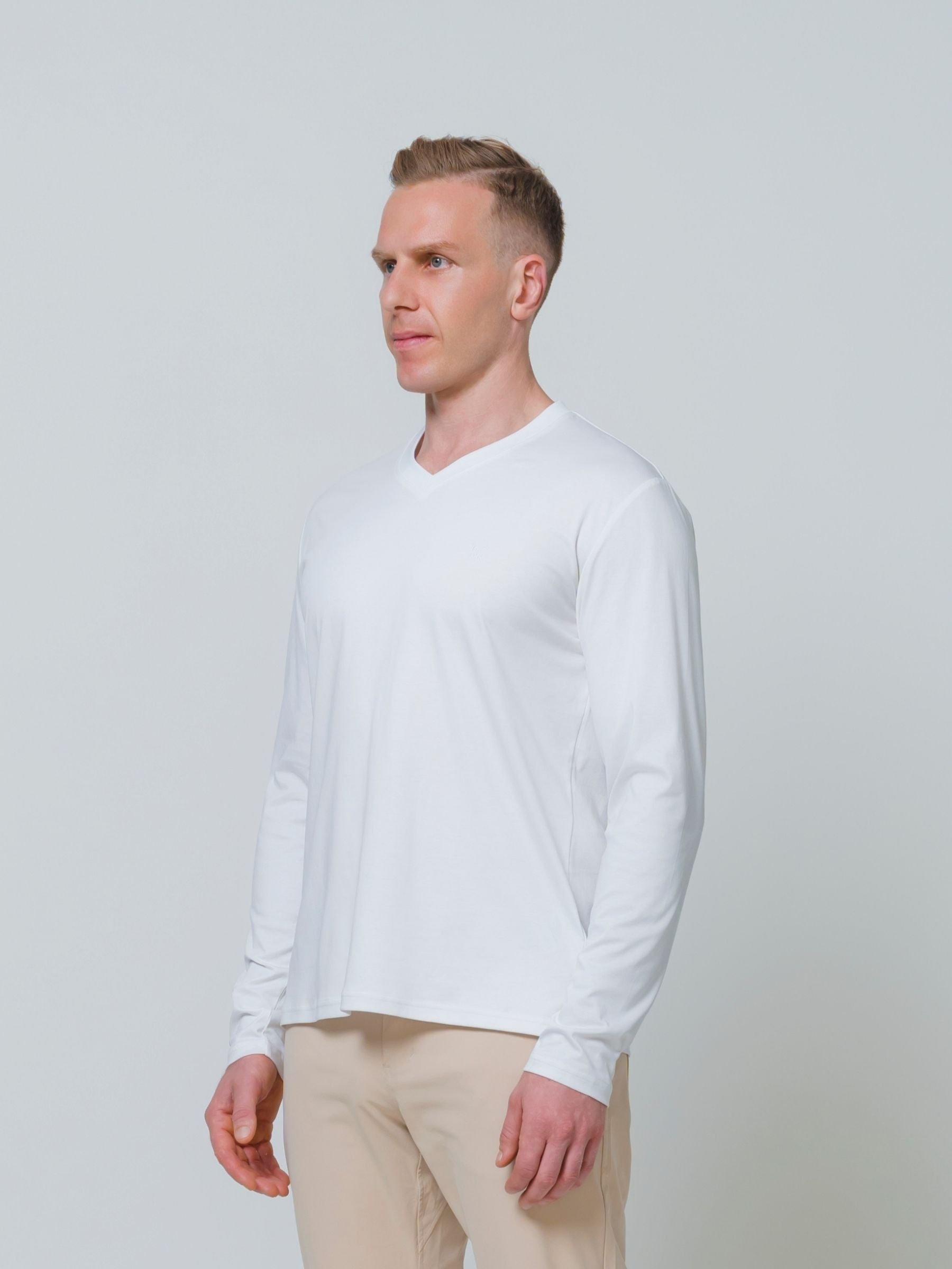 Butter Long Sleeve T \ White