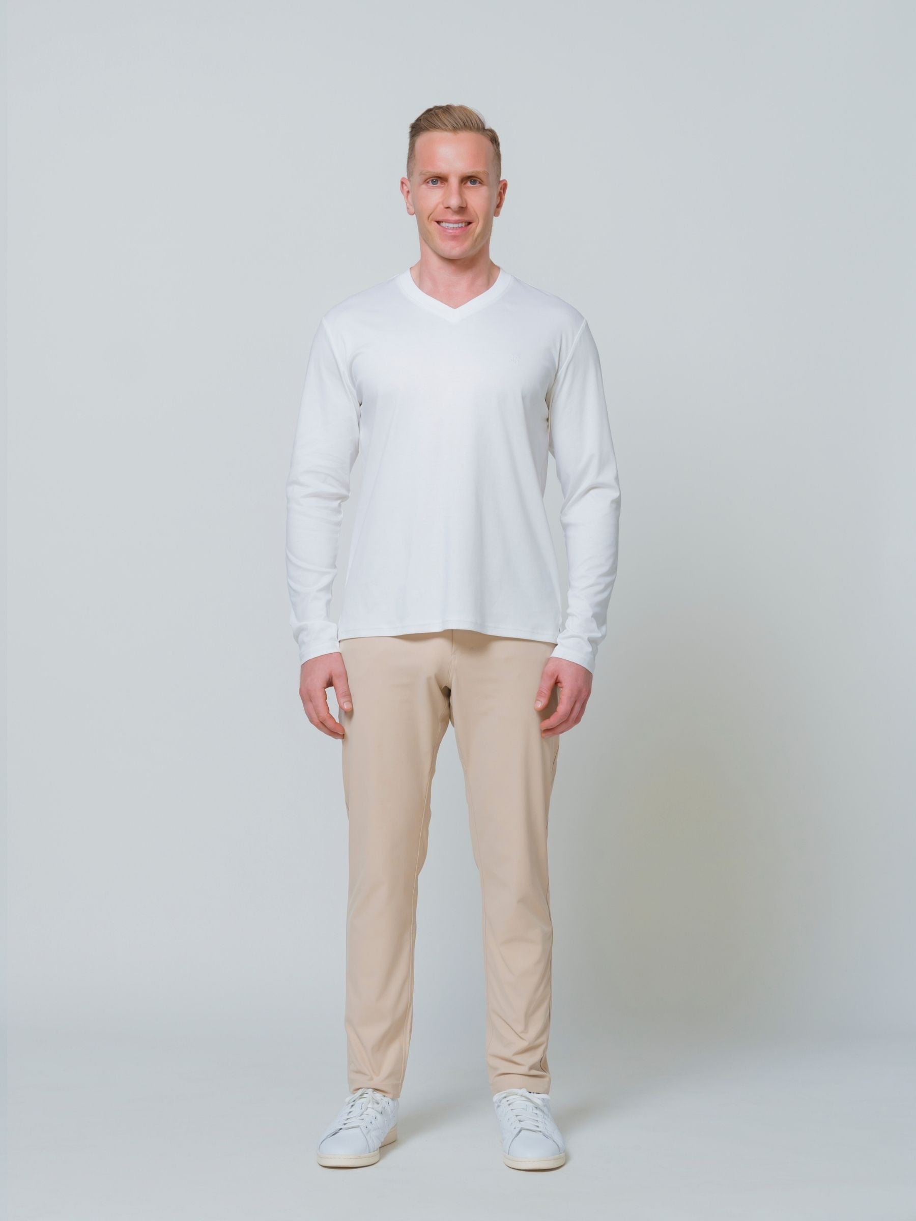 Butter Long Sleeve T \ White