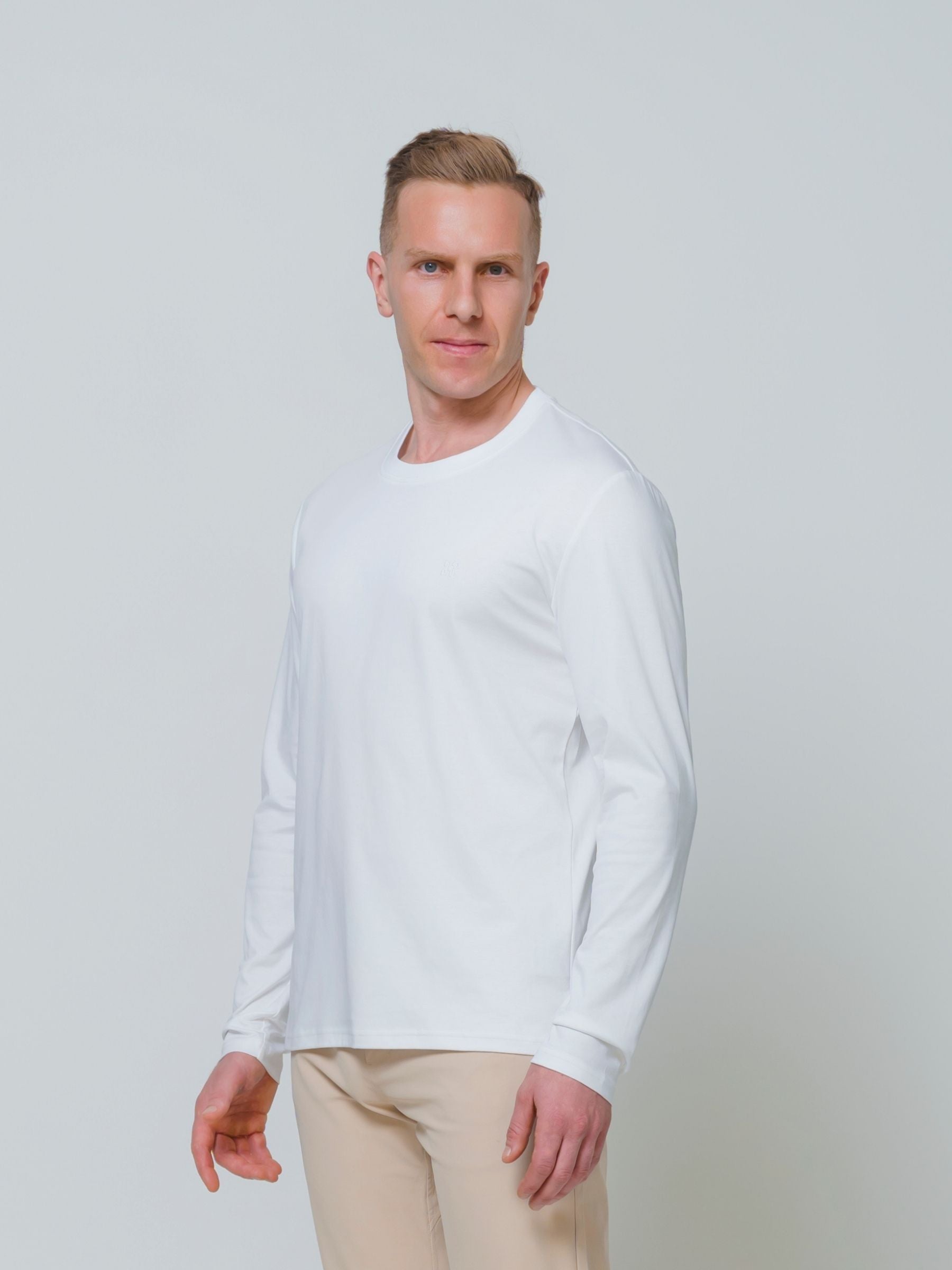 Butter Long Sleeve T \ White