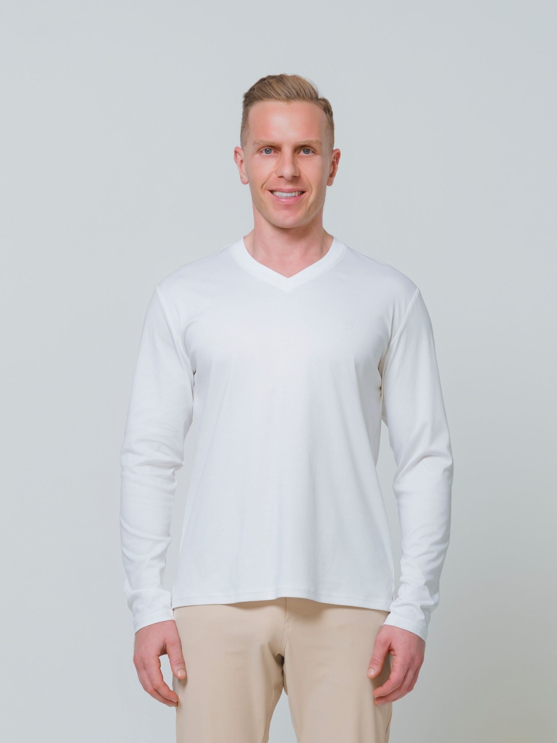 Butter Long Sleeve T \ White