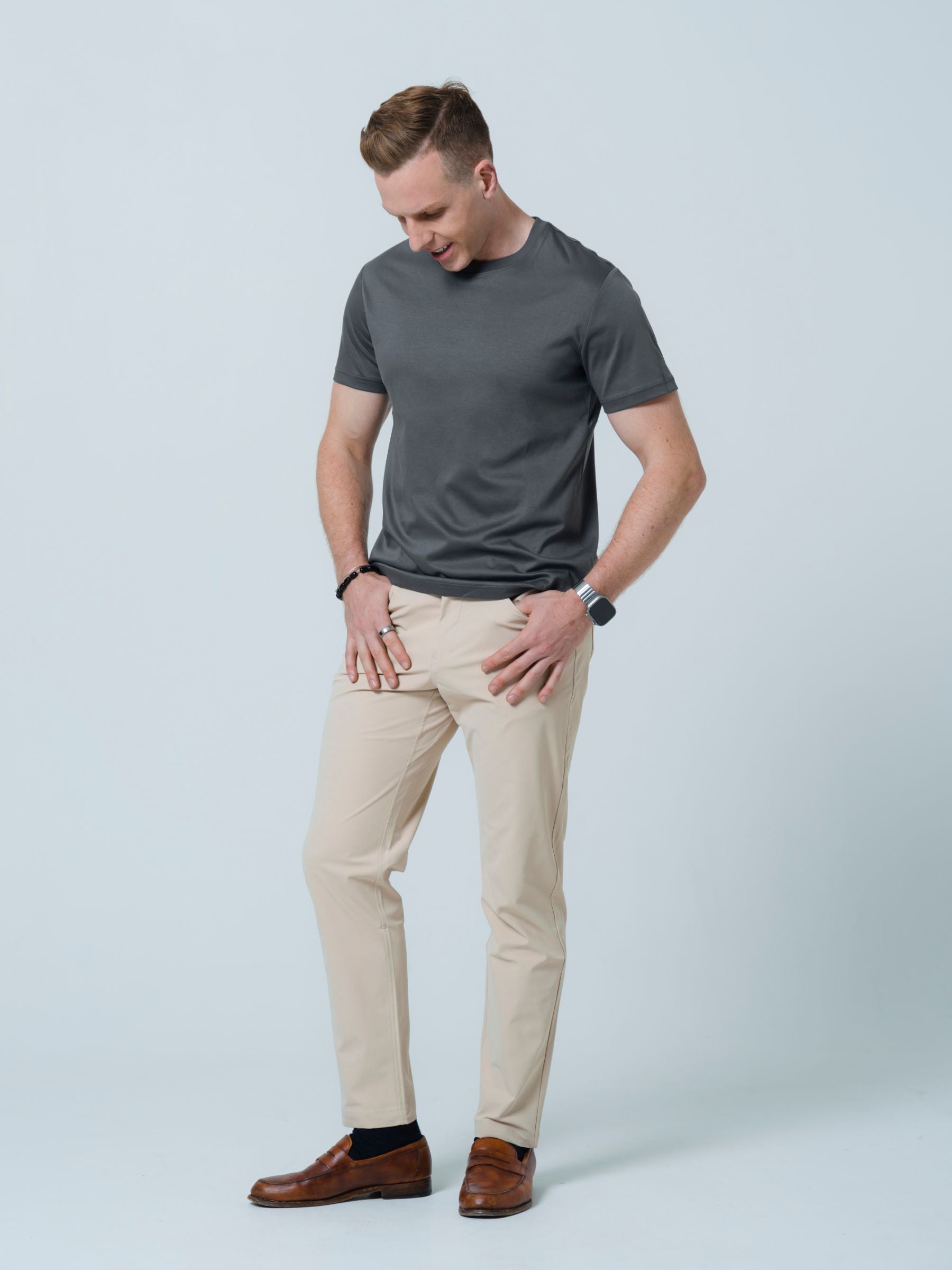 Versa Classic Fit 5 Pocket Pant \ Light Beige