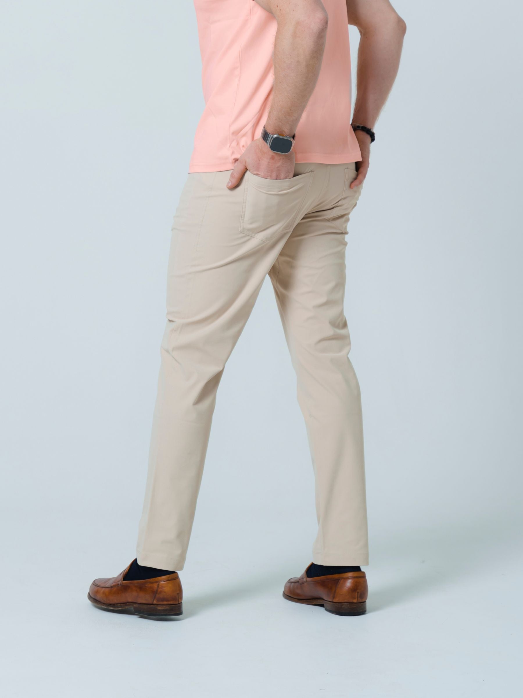 Versa Classic Fit 5 Pocket Pant \ Light Beige