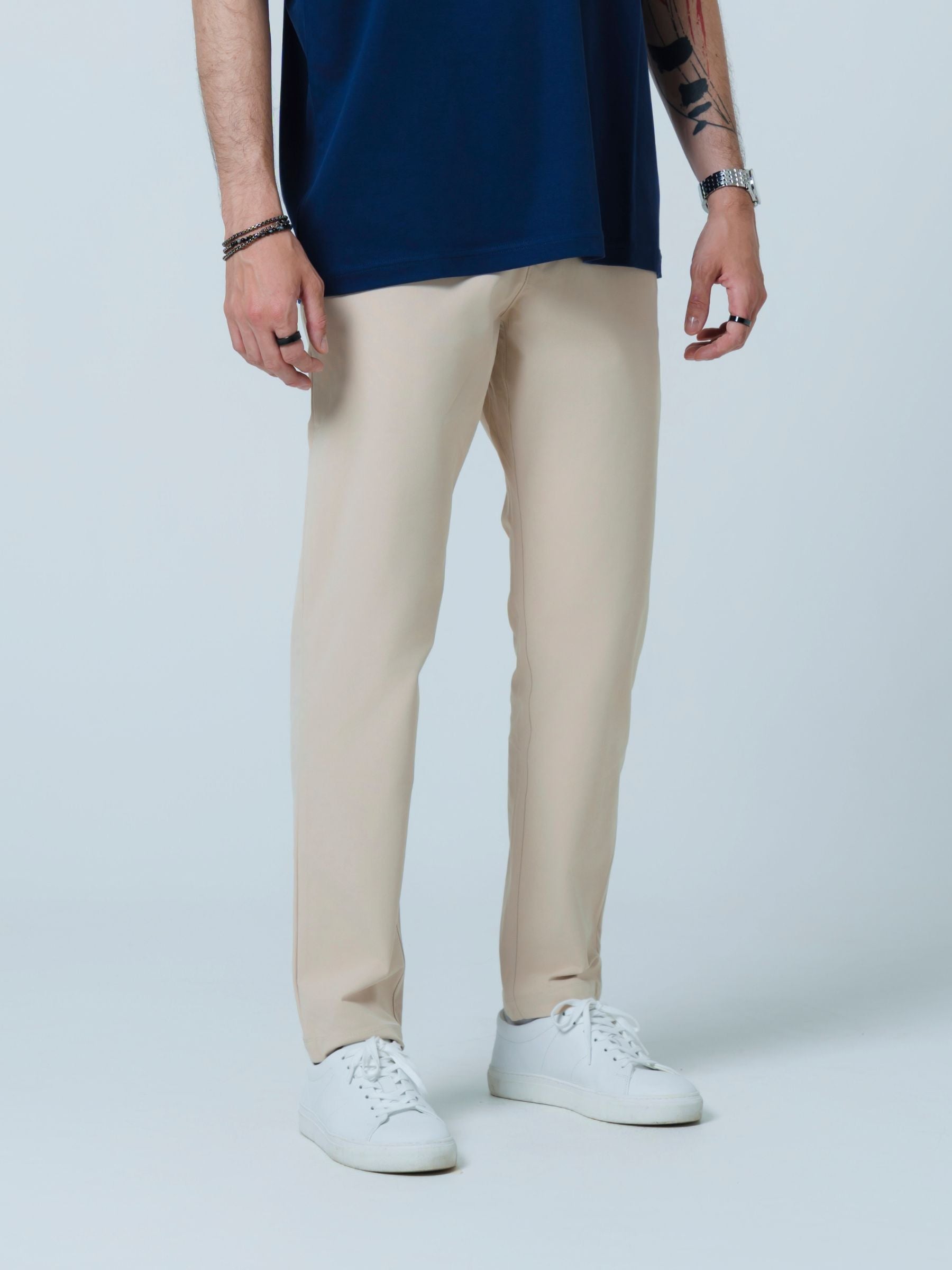 Versa Slim Fit Trouser \ Light Beige